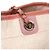 Chanel Deauville Strohtasche mit Kette Pink - Ansicht 10
