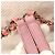 Chanel Deauville Strohtasche mit Kette Pink - Ansicht 7