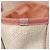 Chanel Deauville Strohtasche mit Kette Pink - Ansicht 8