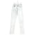 Alexandre Vauthier Jeans anchos de algodón blanco  - vista 1