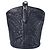 Borsa a secchiello ricamata Western di Chanel Nero