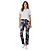 Adam Lippes Black Multi Floral Printed Flared Trousers - view 3