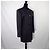 Gianni Versace giacca lunga gessata anni 80 Nero - vista 4