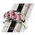 Autre Marque Pt900 0.90ct Ruby 0.50ct Diamond Ring Red - view 2