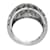 Autre Marque Pt900 Diamantring Silber - Ansicht 3