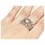 Autre Marque Pt900 Diamantring Silber - Ansicht 6