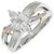 Autre Marque Diamantring Pt900 Au750 Golden