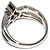 Autre Marque Diamantring Pt900 Au750 Golden - Ansicht 3