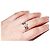Autre Marque Diamantring Pt900 Au750 Golden - Ansicht 6