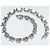 Autre Marque Bracciale in diamante Pt850 Argento - vista 3