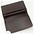 Autre Marque Estuche de tarjetas de cocodrilo mate Castaño - vista 3