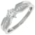 Autre Marque Pt900 Diamantring Silber