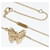 Van Cleef & Arpels K18YG Dou Papillon Pendant Necklace VCARP3DP00 Golden  - view 5