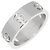 Cartier Love Pt950 Ring Größe 48 Silber