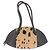 Nina Ricci Borsa "Le Bal Médium" in pelle stampata Nero - vista 2
