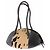 Nina Ricci Borsa "Le Bal Médium" in pelle stampata Nero - vista 5