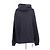 Comme Des Garcons Gestreifter Woll-Hoodie Marineblau - Ansicht 2