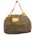 Borsa a Spalla Galliera PM Monogramma Louis Vuitton Marrone