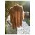 Autre Marque Abrigo largo de piel de visón Castaño Beige Castaña Marrón claro Caramelo - vista 8