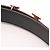 Ceinture H Guilloché Constance d'Hermès Noir Orange - vue 9