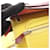 Borsa Hermès Herbag Zip PM D'oro Bordò Giallo - vista 7
