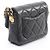 Sac à épaule noir Matelassé Chanel - vue 2