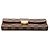 Cartera Sistina Damier Ebene Marrón Louis Vuitton Castaño - vista 3