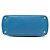 Borsa Prada Galleria Double Zip in Saffiano Lux blu grande Blu chiaro - vista 3