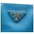 Borsa Prada Galleria Double Zip in Saffiano Lux blu grande Blu chiaro - vista 5