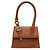 Jacquemus Borsa in pelle marrone Le Chiquito Moyen Boucle