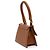 Jacquemus Borsa in pelle marrone Le Chiquito Moyen Boucle - vista 2