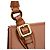 Jacquemus Borsa in pelle marrone Le Chiquito Moyen Boucle - vista 9