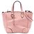 Borsa a tracolla Bree Microguccissima rosa piccola di Gucci