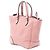 Borsa a tracolla Bree Microguccissima rosa piccola di Gucci - vista 2