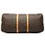 Louis Vuitton Keepall Bandoulière 60 Monogram Marrone - vista 3