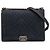 Chanel Blu Grande Flap Boy in Caviar Iridescente Blu navy