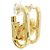 Orecchini a cerchio Louis Vuitton D'oro - vista 2