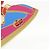 Portachiavi Charm Vivienne Monogramma Louis Vuitton Marrone Rosso - vista 3