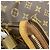 Borsa a mano orizzontale Lockit Monogram Louis Vuitton Marrone - vista 9