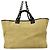 Chanel Deauville Canvas Kettentasche Schwarz Beige - Ansicht 9