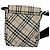 Burberry Nova Check Etichetta Blu Nylon Beige