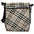 Burberry Nova Check Etichetta Blu Nylon Beige - vista 2