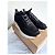 Autre Marque Sneakers neri in tela e camoscio Nero - vista 3
