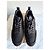 Autre Marque Sneakers neri in tela e camoscio Nero - vista 8