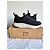 Autre Marque Sneakers neri in tela e camoscio Nero - vista 9