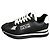 Sneaker Versace Jeans Couture neri in camoscio e nylon Nero Bianco