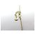 NEUE DIOR-HALSKETTE MIT BLUMEN-CHARMS AUS GOLDMETALL - Ansicht 4
