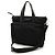 Borsa tote 2 in 1 in nylon e pelle Prada Nero - vista 2