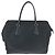 Bolso de hombro 2 en 1 de nylon con placa de logo triangular Tessuto de Prada Negro - vista 2