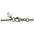 Collana di perle finte Chanel Coco Mark Argento Metallico - vista 5